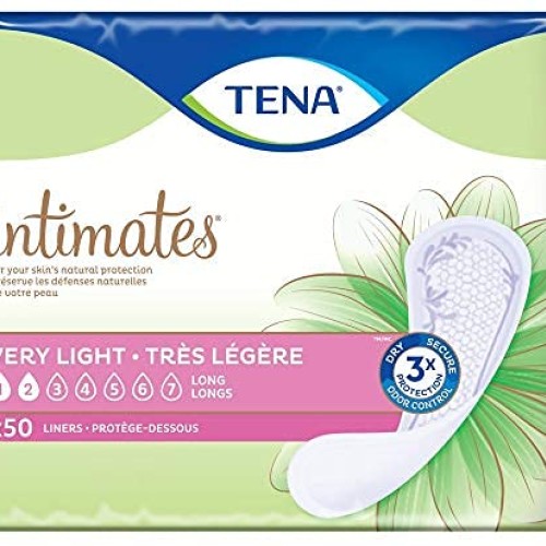 TENA Intimates Very Light Bladder Control Liners for Women, 50 Co...