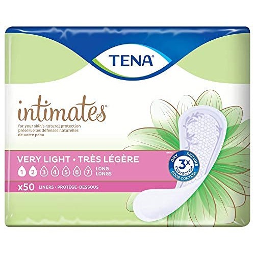 TENA Intimates Very Light Bladder Control Liners for Women, 50 Co...