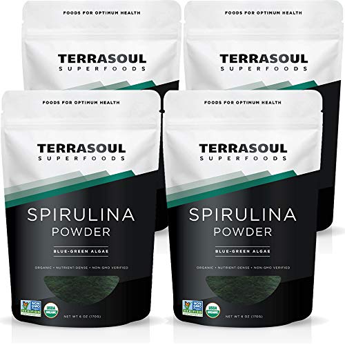 Terrasoul Superfoods Spirulina Powder Organic, 24 Ounces