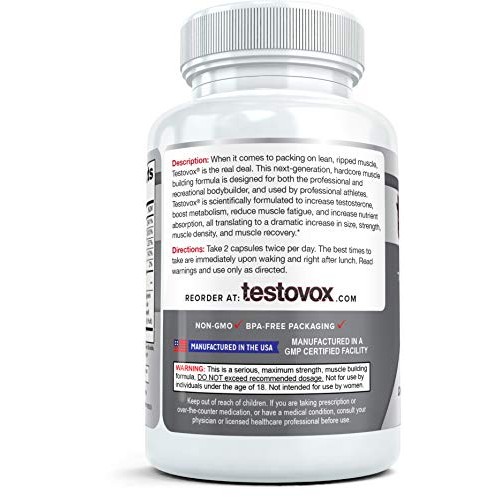 Hardcore Muscle Builder and T Boost - Testovox Build...