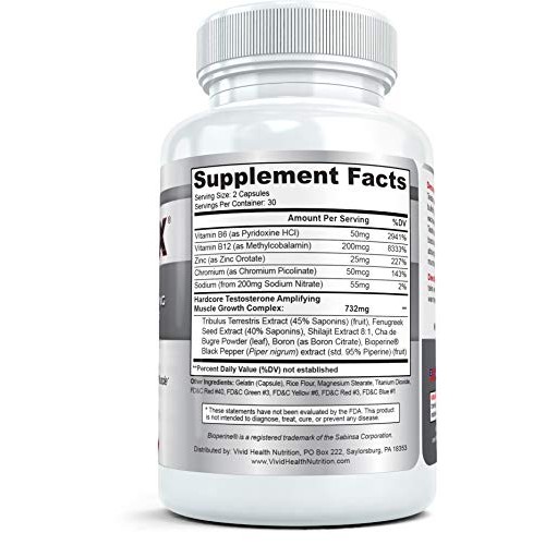 Hardcore Muscle Builder and T Boost - Testovox Build...