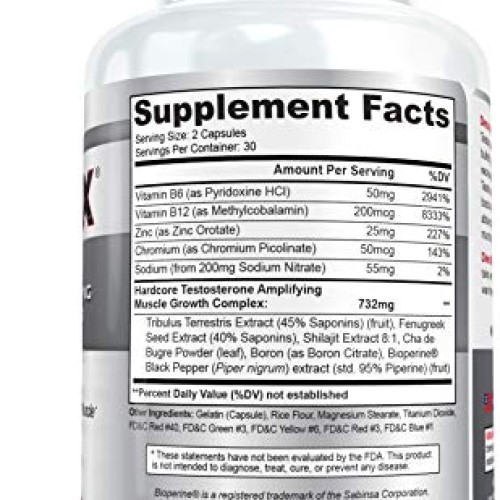 Hardcore Muscle Builder and T Boost - Testovox Build...