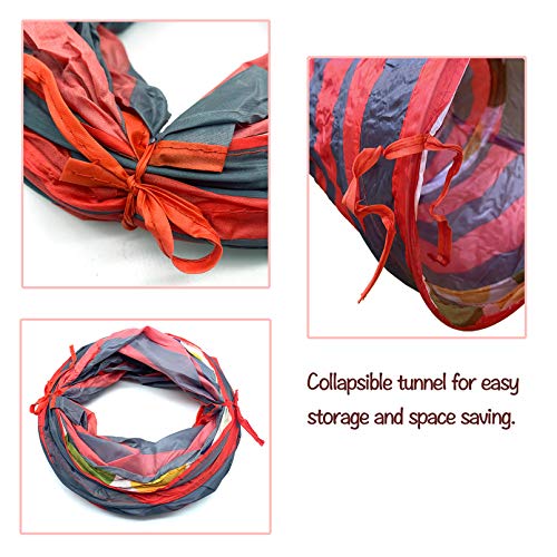 Tfwadmx Bunny Tunnel Rabbit Tunnels and Tubes, Collapsible Hideou...