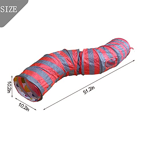 Tfwadmx Bunny Tunnel Rabbit Tunnels and Tubes, Collapsible Hideou...
