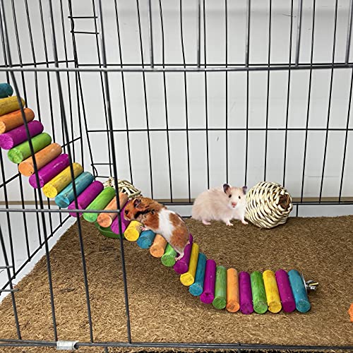 Tfwadmx Hamster Rainbow Bridge Rat Bridge 20X2In Flexible Hamster...