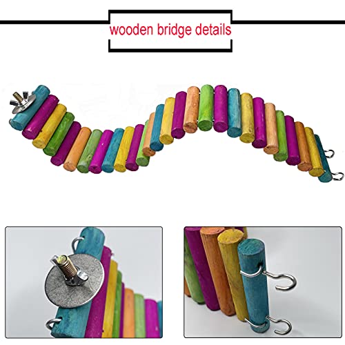 Tfwadmx Hamster Rainbow Bridge Rat Bridge 20X2In Flexible Hamster...