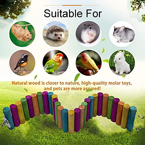 Tfwadmx Hamster Rainbow Bridge Rat Bridge 20X2In Flexible Hamster...