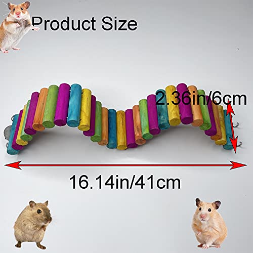 Tfwadmx Hamster Rainbow Bridge Rat Bridge 20X2In Flexible Hamster...