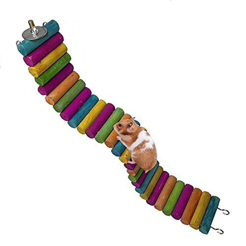 Tfwadmx Hamster Rainbow Bridge Rat Bridge 20X2In Flexible Hamster...