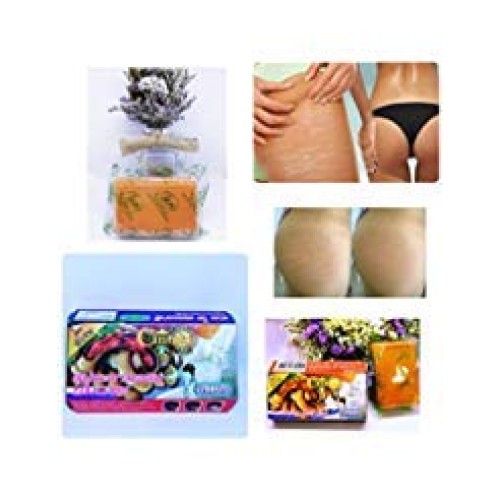 1 Bar Size : 90 Gram : CINTAKU THAI HERBAL SOAP Clear dark spot s...