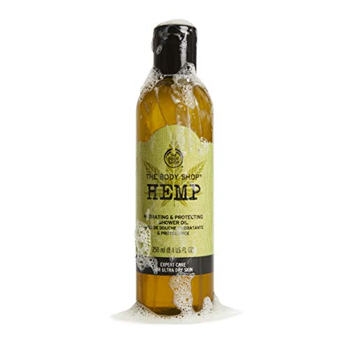 The Body Shop, Hydrating and Protecting Shower Oil, Hemp, 8.4 Fl Oz