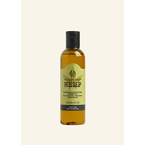 The Body Shop, Hydrating and Protecting Shower Oil, Hemp, 8.4 Fl Oz