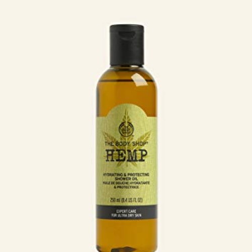 The Body Shop, Hydrating and Protecting Shower Oil, Hemp, 8.4 Fl Oz