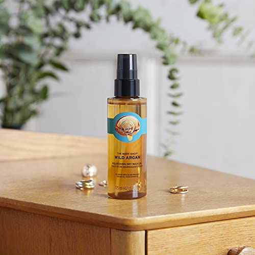 The Body Shop Wild Argan Oil Nourishing Dry Body Oil, 4.2 US FL O...
