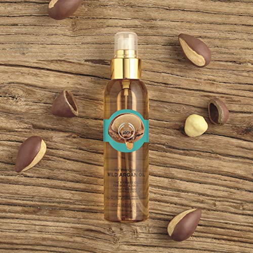 The Body Shop Wild Argan Oil Nourishing Dry Body Oil, 4.2 US FL O...