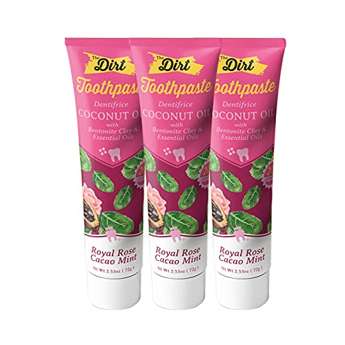 The Dirt Gluten & Fluoride Free Coconut & MCT Oil Toothpaste - Bo...
