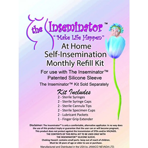The Inseminator at Home Self Insemination Refill kit