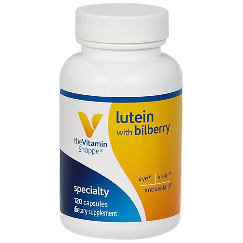 The Vitamin Shoppe Lutein with Bilberry Antioxidant That Supports...