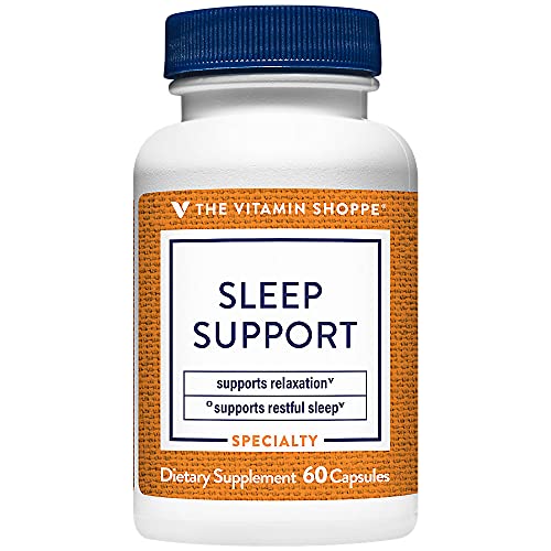 The Vitamin Shoppe Sleep Support, with Melatonin, LTheanine, Vale...