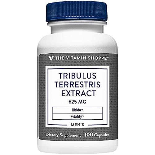 The Vitamin Shoppe Tribulus Terrestris Extract 625MG, 20 Saponins...