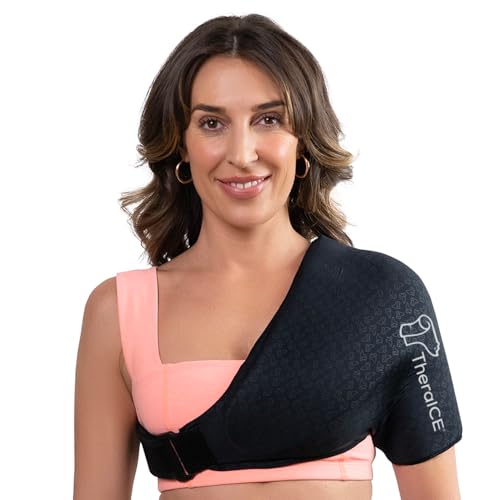 TheraICE Shoulder Ice Pack Wrap/Reusable Ice Pack for Rotator Cuf...