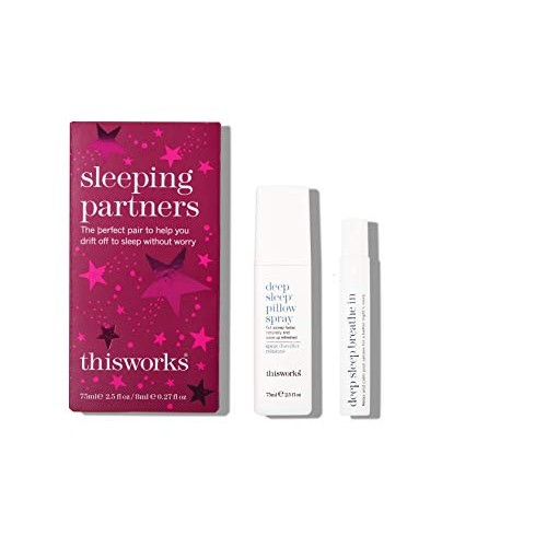 thisworks Sleeping Partners Gift Set: Deep Sleep Pillow Spray 75m...