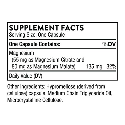 Thorne Magnesium CitraMate - Magnesium Supplement with Citrate-Ma...