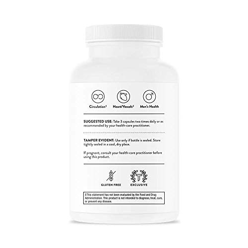 Thorne Perfusia Plus - Sustained-Release L-Arginine Plus Cofactor...