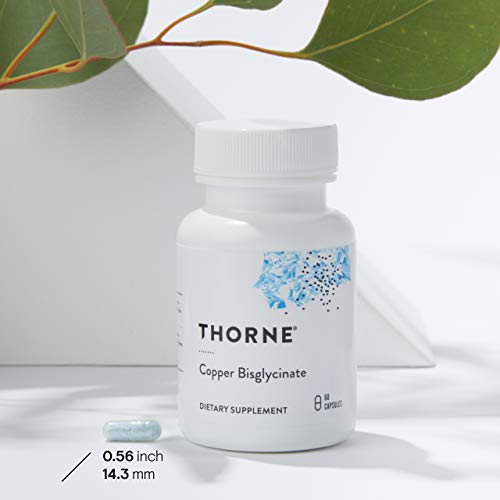 Thorne Research - Copper Bisglycinate - Well-Absorbed Trace Miner...
