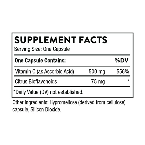 Thorne Vitamin C - Blend of Vitamin C and Citrus Bioflavonoids fr...