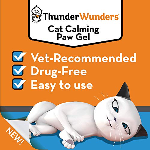 ThunderWunders Cat Calming Paw Gel | Vet Recommended to Help Redu...
