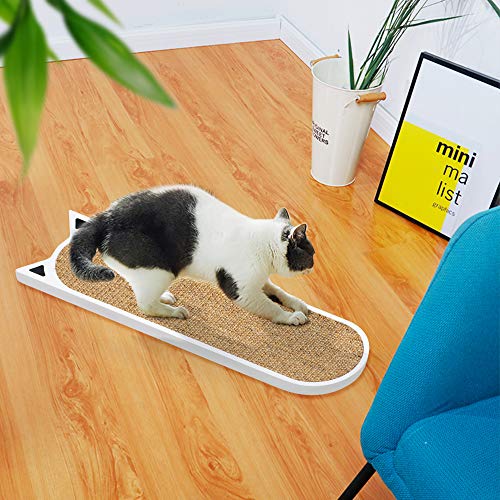THUNDESK Cat Scratching Post Wall Mounted Cat Scratcher for Impro...