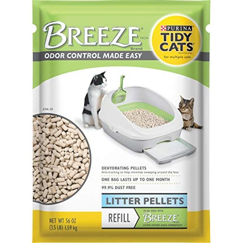 Purina Tidy Cats BREEZE Cat Litter Pellets Refill 3.5 lb. bag Pa...