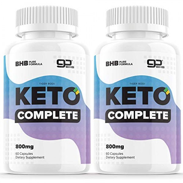 2 Pack Keto Complete Diet Pills 120 Capsules