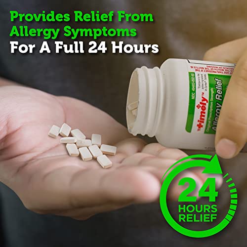 TIME-CAP LABS, INC. Timely Cetirizine HCl 10 Mg 365 Tablets - Com...