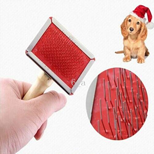 Timetries Dog Brush & Cat Brush- Slicker Pet Grooming Brush- Shed...