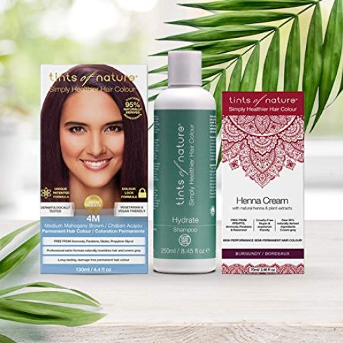 Tints of Nature Chocolate Semi-Permanent Henna Cream Hair Colour ...