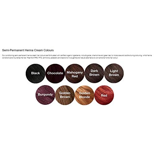 Tints of Nature Chocolate Semi-Permanent Henna Cream Hair Colour ...