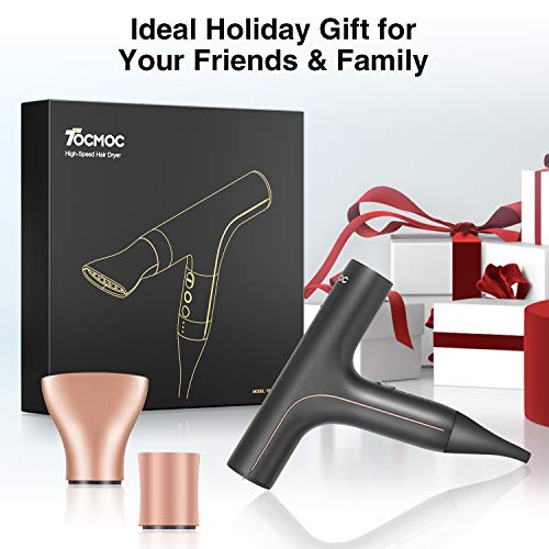 Professional Hair Dryer, Lightweight Ionic Blow Dryer, Negative I...