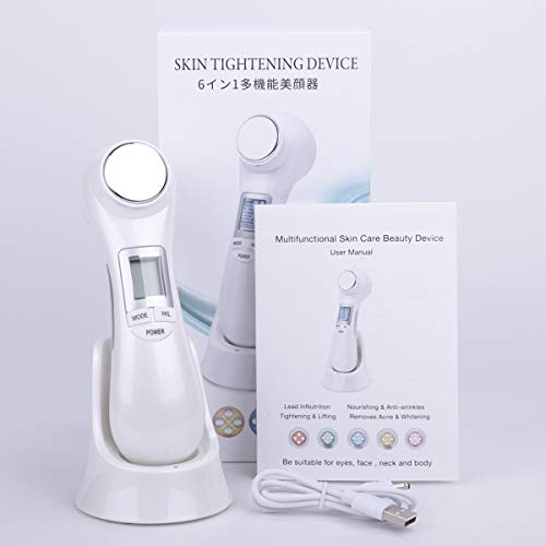 Facial Wand Massager 6 in 1 Beauty Face Machine
