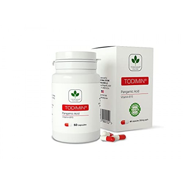 Brain Booster Supplement - TODIMIN - Vitamin B-15 – Pangamic Aci...