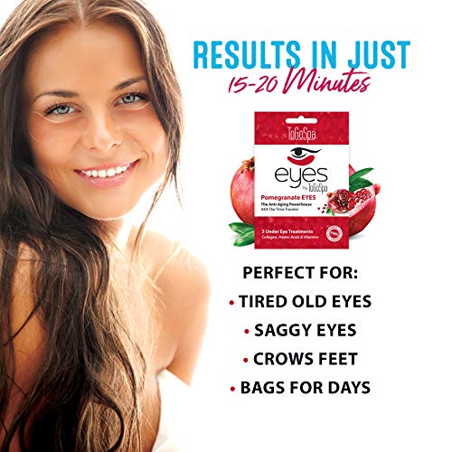 Pomegranate EYES by ToGoSpa – Premium Anti-Aging Collagen Gel Pad...