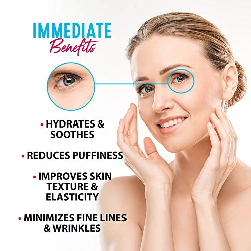Pomegranate EYES by ToGoSpa – Premium Anti-Aging Collagen Gel Pad...