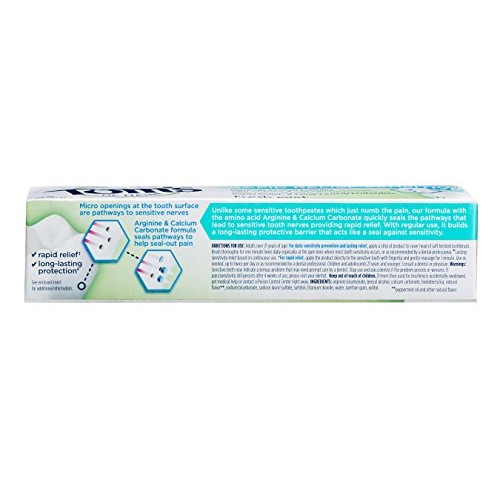 Toms of Maine Fluoride-Free Rapid Relief Sensitive Toothpaste, F...