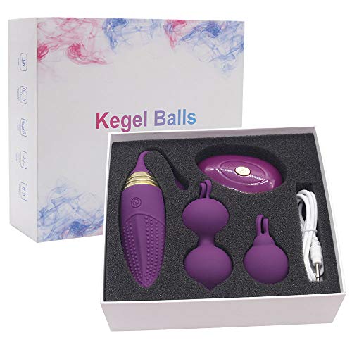 Four in One Set Kegel Balls for Tightening & Beginners,Set of 3 B...