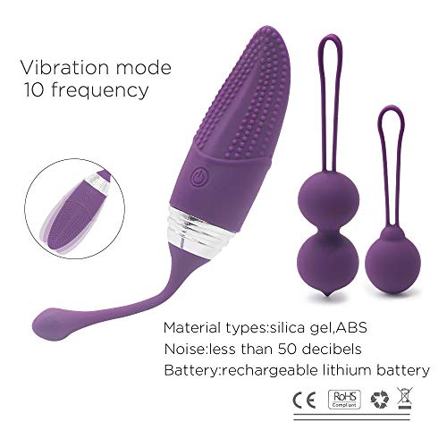 Four in One Set Kegel Balls for Tightening & Beginners,Set of 3 B...