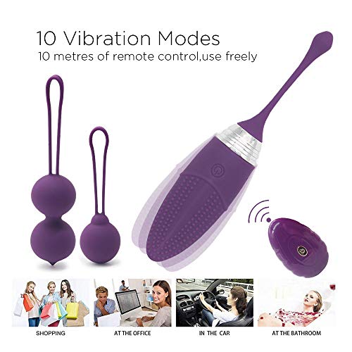Four in One Set Kegel Balls for Tightening & Beginners,Set of 3 B...