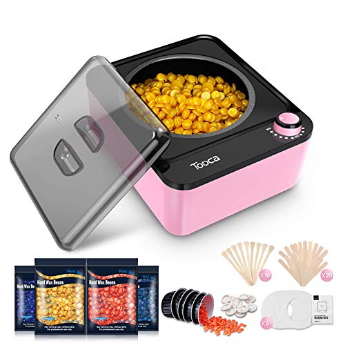 TOOCA Wax Warmer for Hair Removal, Non-Stick Waxing kit for Women...