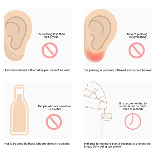 Topaty Piercing Aftercare, Ear Piercing Cleaning Solution - Dispo...