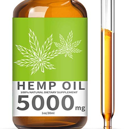 TOPNaturePlus 5000MG Hemp Oil for Pain Relief, Stress, Anxiety an...
